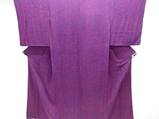 JAPANESE KIMONO / ANTIQUE KIMONO / SILK / CHIRIMEN / ARABESQUE